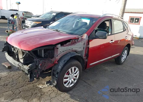 2014 Nissan Rogue Select S from USA, damaged, VIN JN8AS5MV0EW720733